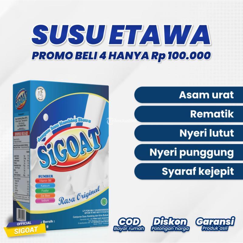 

PAKET HEMAT 4 BOX SUSU KAMBING ETAWA PREMIUM SIGOAT Rasa – Nutrisi Alami untuk Kesehatan Keluarga!