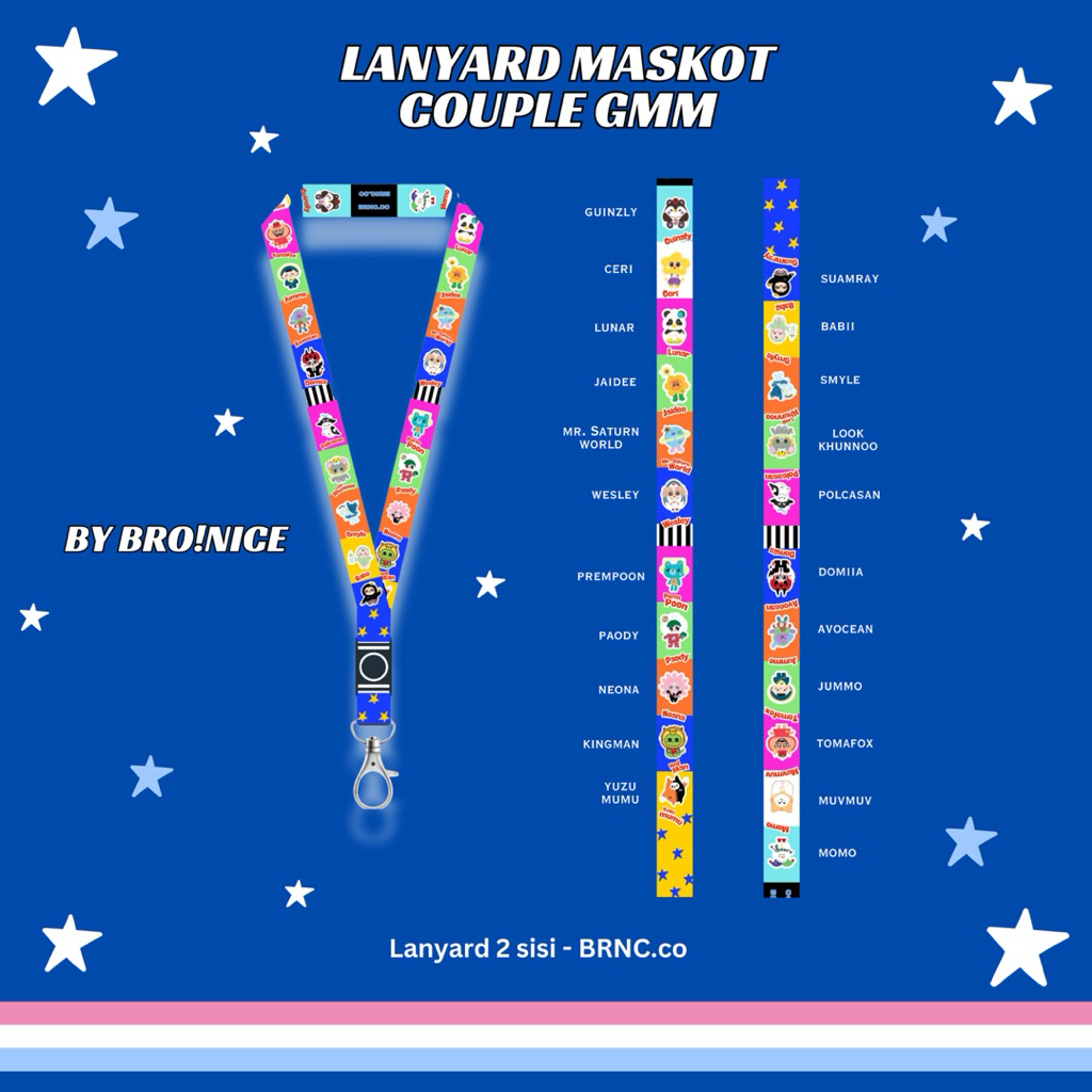 

Lanyard Maskot Couple Thai GMM