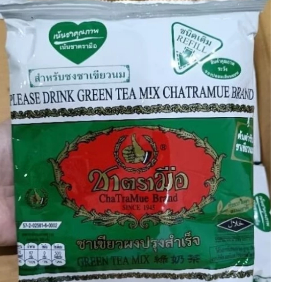 

teh greean tea thailand mix chatramue
