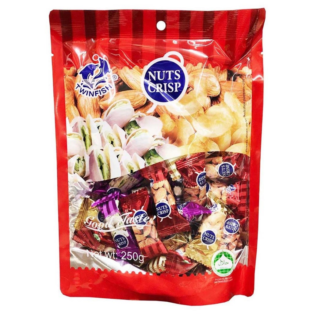 

nuts crisp candy 250gr pasar online makassar