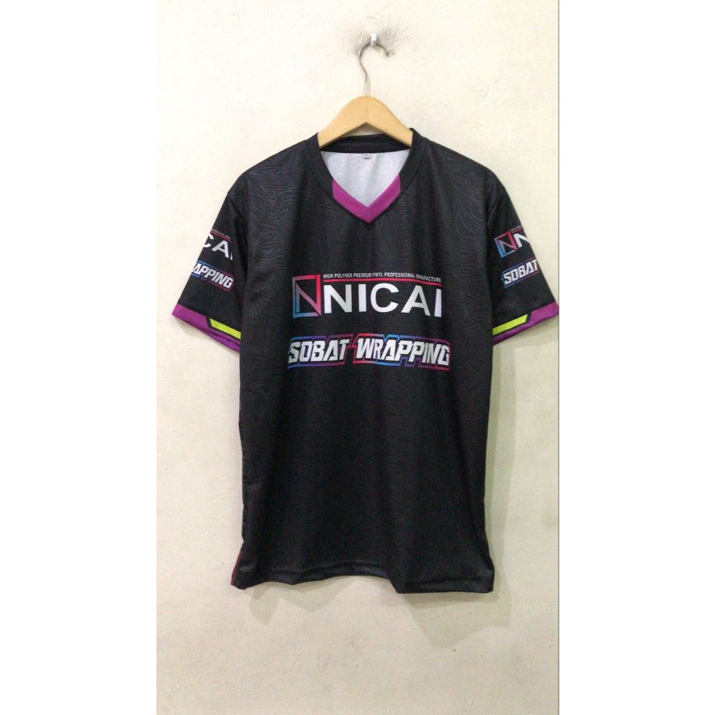 Stiker Skotlet Transparan Kertas NICAI Black 7300 Transparan Black Glossy