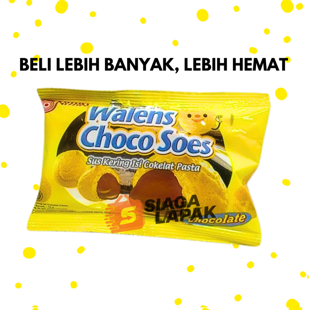 

Walens Sus Coklat MINI ECERAN 1 PCS Nissin Soes Kering [BELI BANYAK LEBIH MURAH]