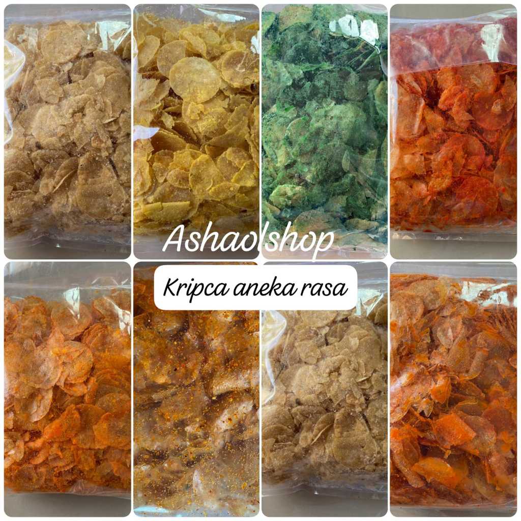 

kripca/keripik kaca aneka rasa ready varian rasa keju balado/jagung manis/jagung bakar/rumput laut/barbaque/sapi panggang/pedas daun jeruk/original daun jeruk