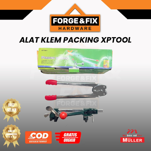 XPTOOL Alat Klem Packing Kardus Manual PVC Tali strapping Plastik