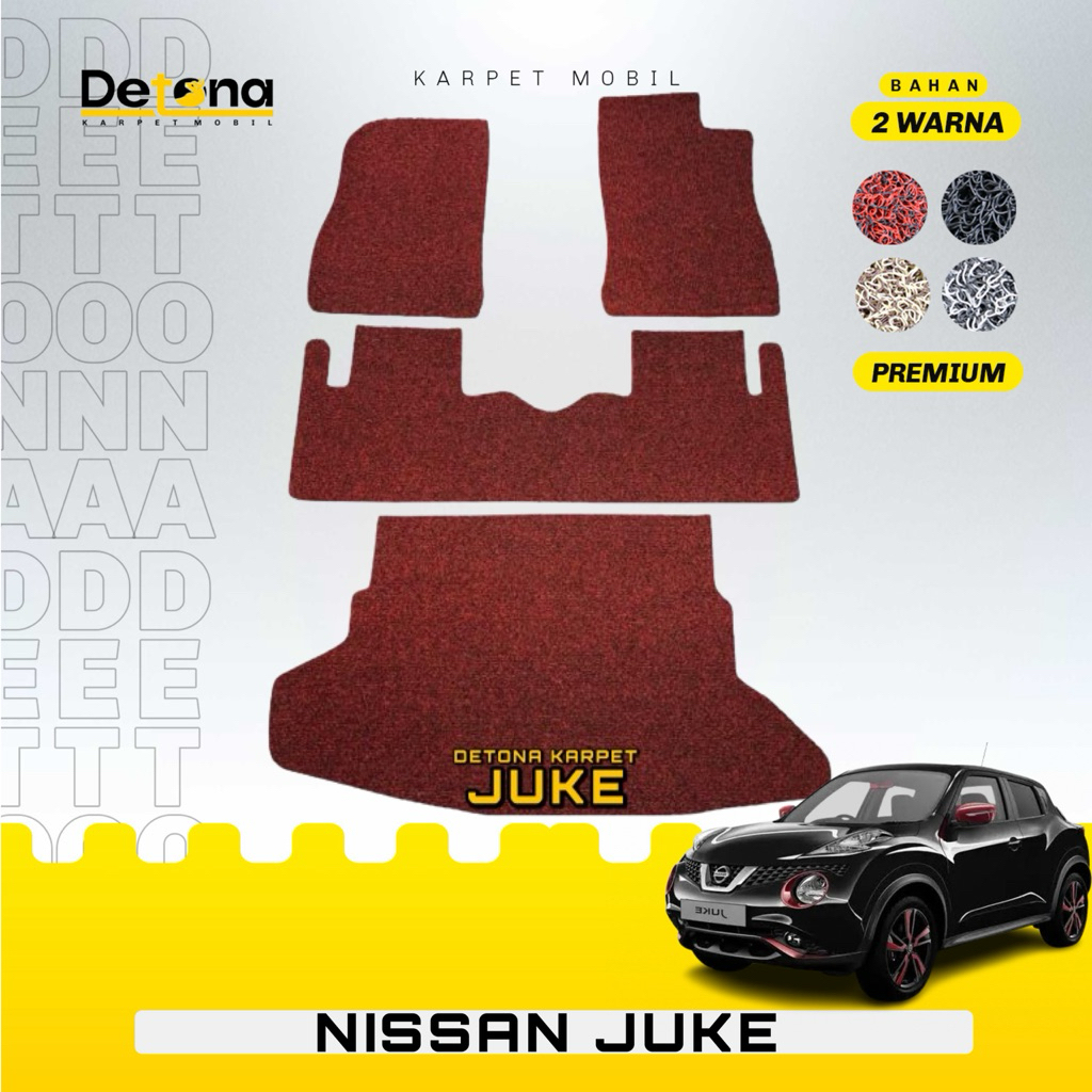 Karpet Mobil Mie PREMIUM Nissan JUKE / Karpet Mie Mobil PREMIUM Nissan JUKE