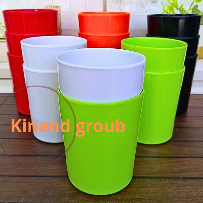 1 Lusin Gelas Melamin 300 ML- Gelas lusinan gelas kopi tahan panas