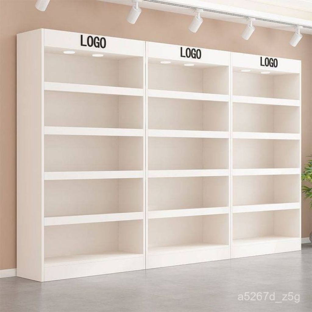 Rak Display Pajangan Toko Kosmetik | Pakai Lampu | Harga Perunit