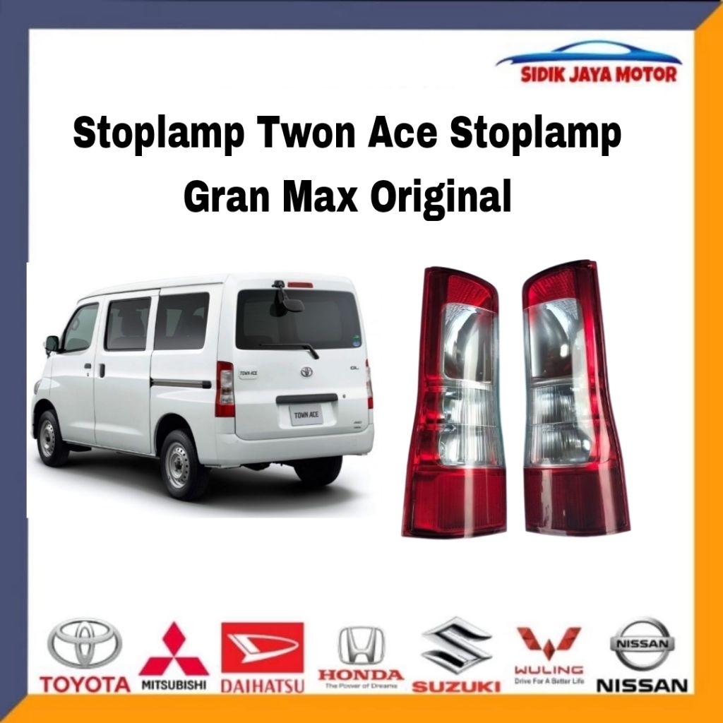 Stoplamp Lampu Belakang Twon Ace Gran max Stoplamp Lampu Belakang Gran max  Grand max
