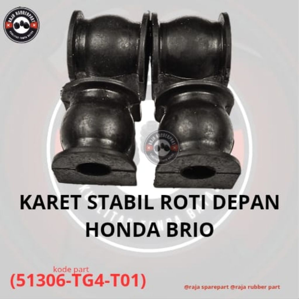 SPAREPART MOBIL BRIO KARET STABIL ROTI DEPANHONDA JAZZ  LAMA HONDA BRIO 57306-TGI-T01
