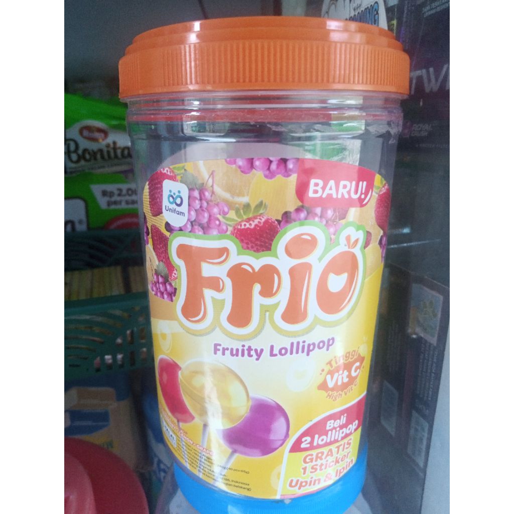 Toples bekas permen frio//milkita dsb...//wadah//keler//random
