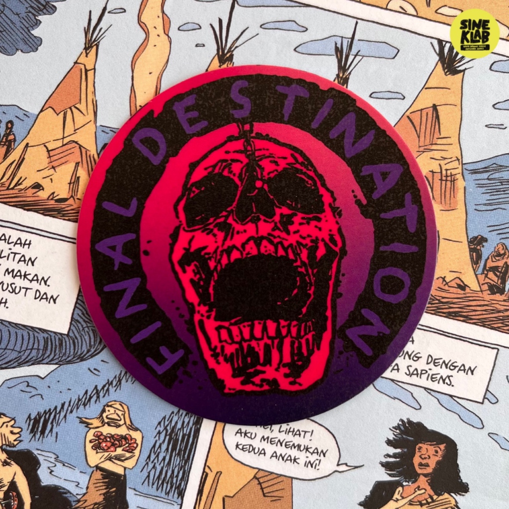 

sineklab - Sticker FINAL DESTINATION - Edisi Sticker Film / Movie / Cinema / Series / Sticker Laptop