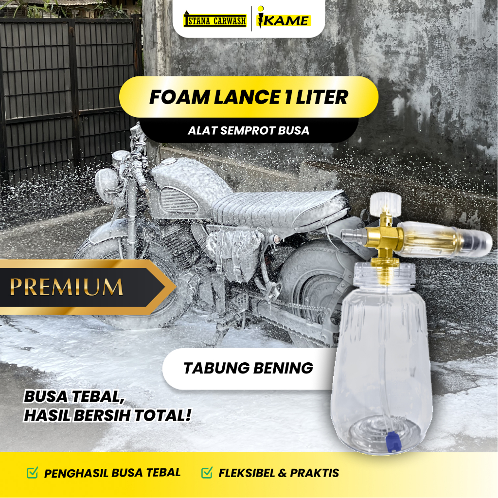 Foam Lance Jet Cleaner - Tabung Foam Lance For Vehicles