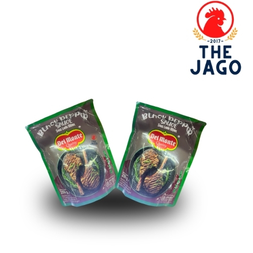 

Del Monte Black Pepper Saos Lada Hitam 250gr