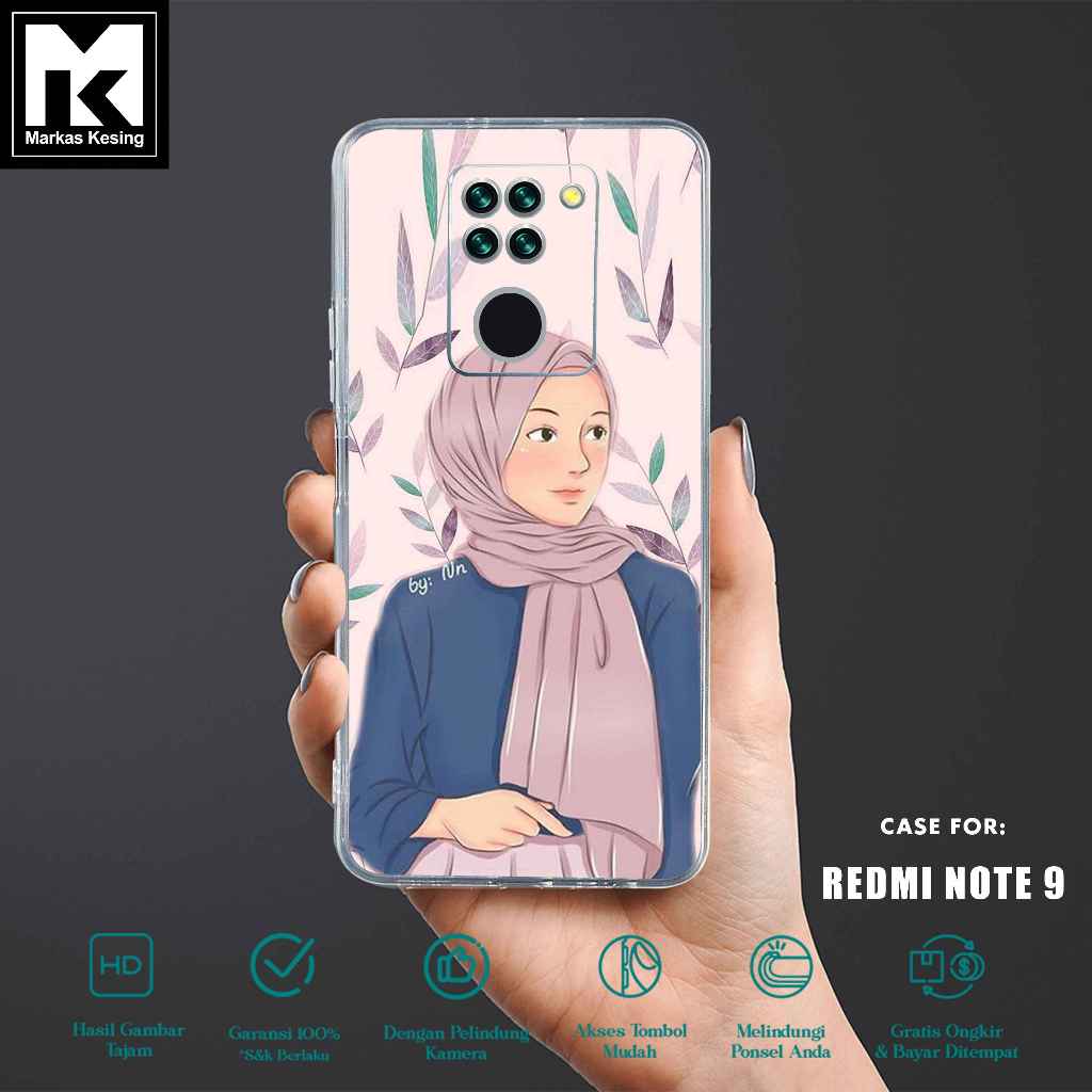 Case Xiaomi Redmi Note 9 - Casing Xiaomi Redmi Note 9 - ( Hijabers ) - Case Hp - Casing Hp Terbaru -