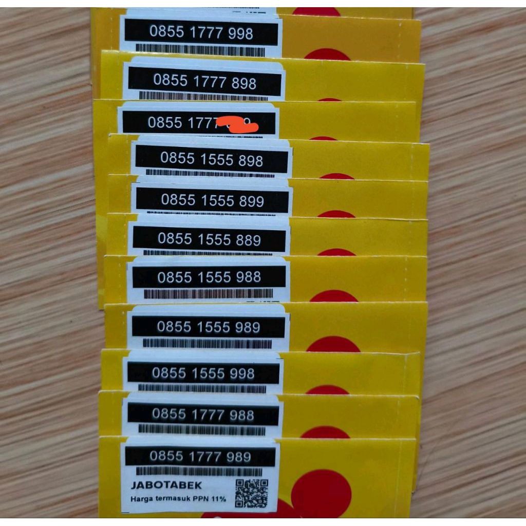 Nomor Cantik Indosat 11 Digit