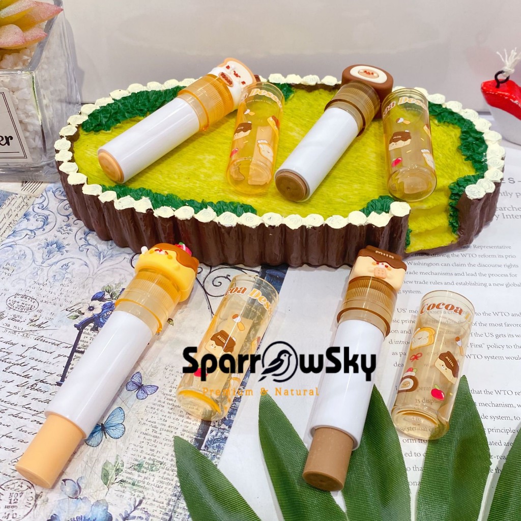 

SPARROW KUKI Penghapus / 3D Eraser / Karakter Lucu Cantik LIPSTICK ERASER - COCOA (3016)