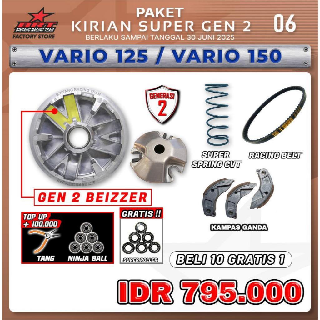 Brt Paket Kirian Super Gen 2 06 Vario 125 / Vario 150