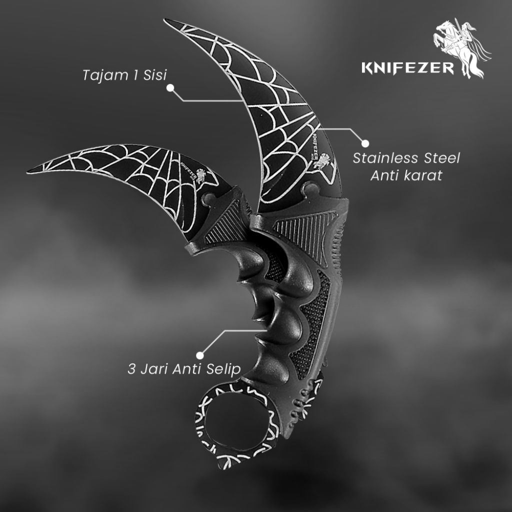 Pisau Dapur Outdoor Kerambit Cerambit Survival