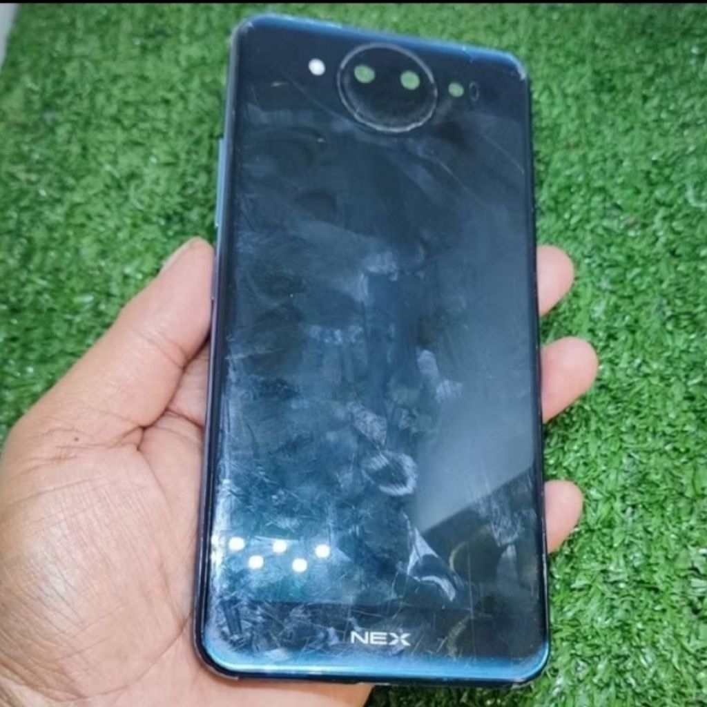 frame lcd Vivo Nex dual display/v1821 - tatakan lcd belakang Ori cabutan