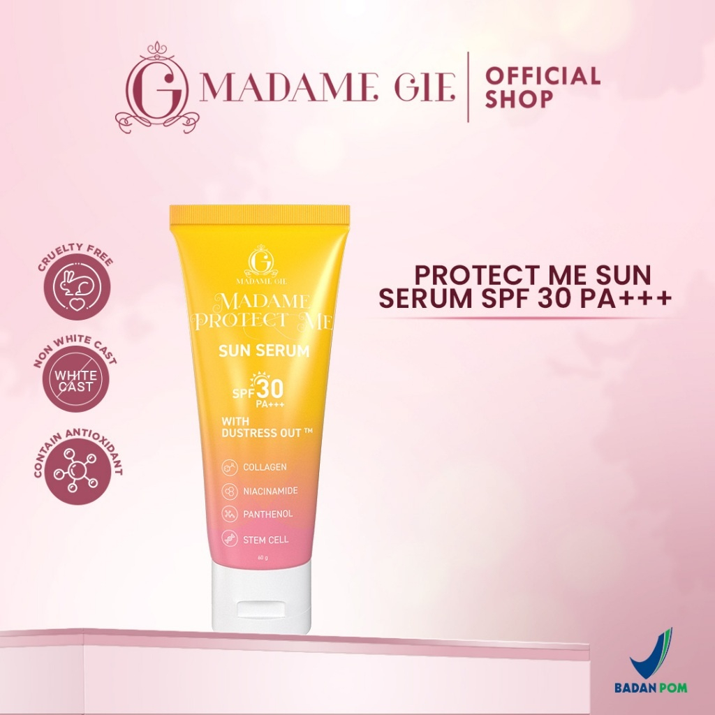 GC Kosmetik Madame Gie Madam Protect Me Sun Serum Sunscreen SPF 30 PA+++ | Serum Suncreen