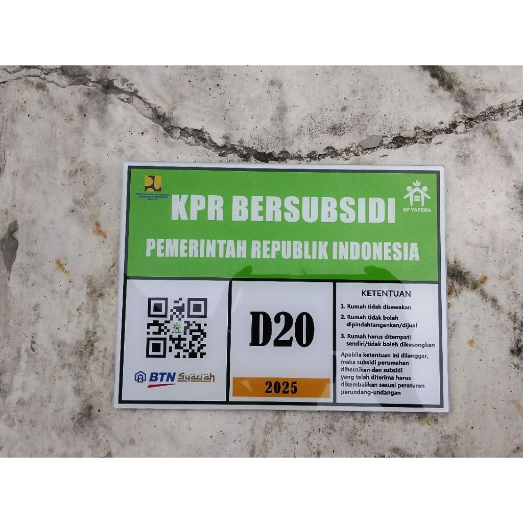 akrilik papan nama kpr/sign acrylic/papan nama akrilik rumah/akrilik papan nama custom/akrilik kpr 2