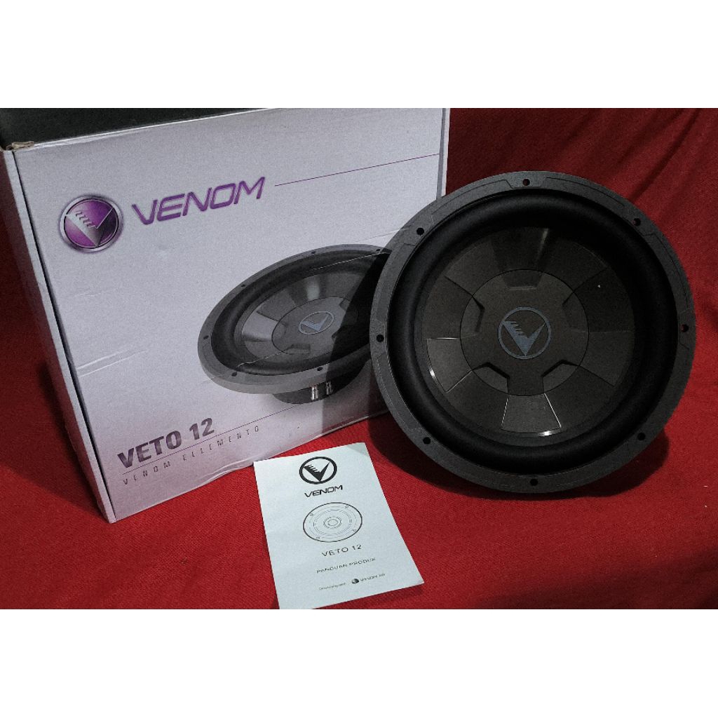 Subwoofer Venom Ellemento VETO - 12 / subwoofer venom Ellemento 12inch
