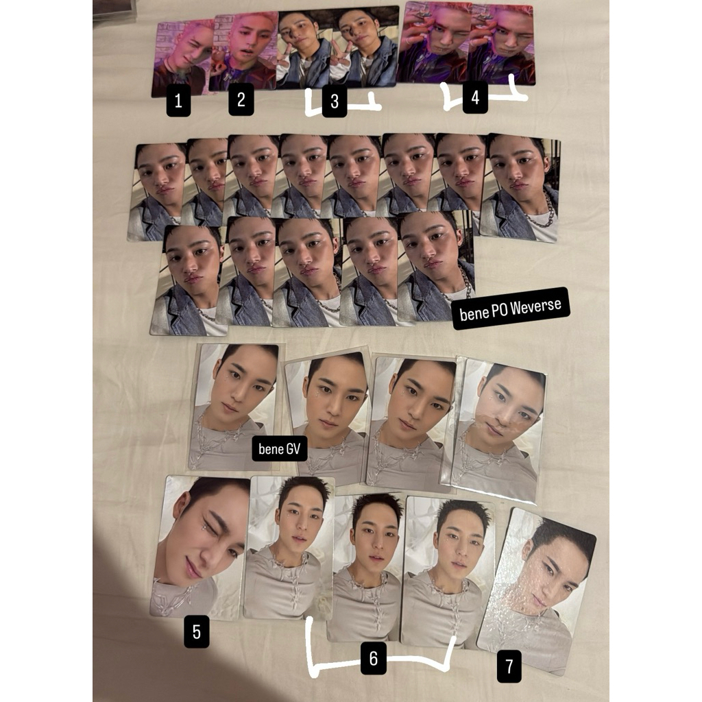 [MINGYU] SEVENTEEN HAPPY BURSTDAY PHOTOCARD PC ALBUM BENE WEVERSE BENE GV