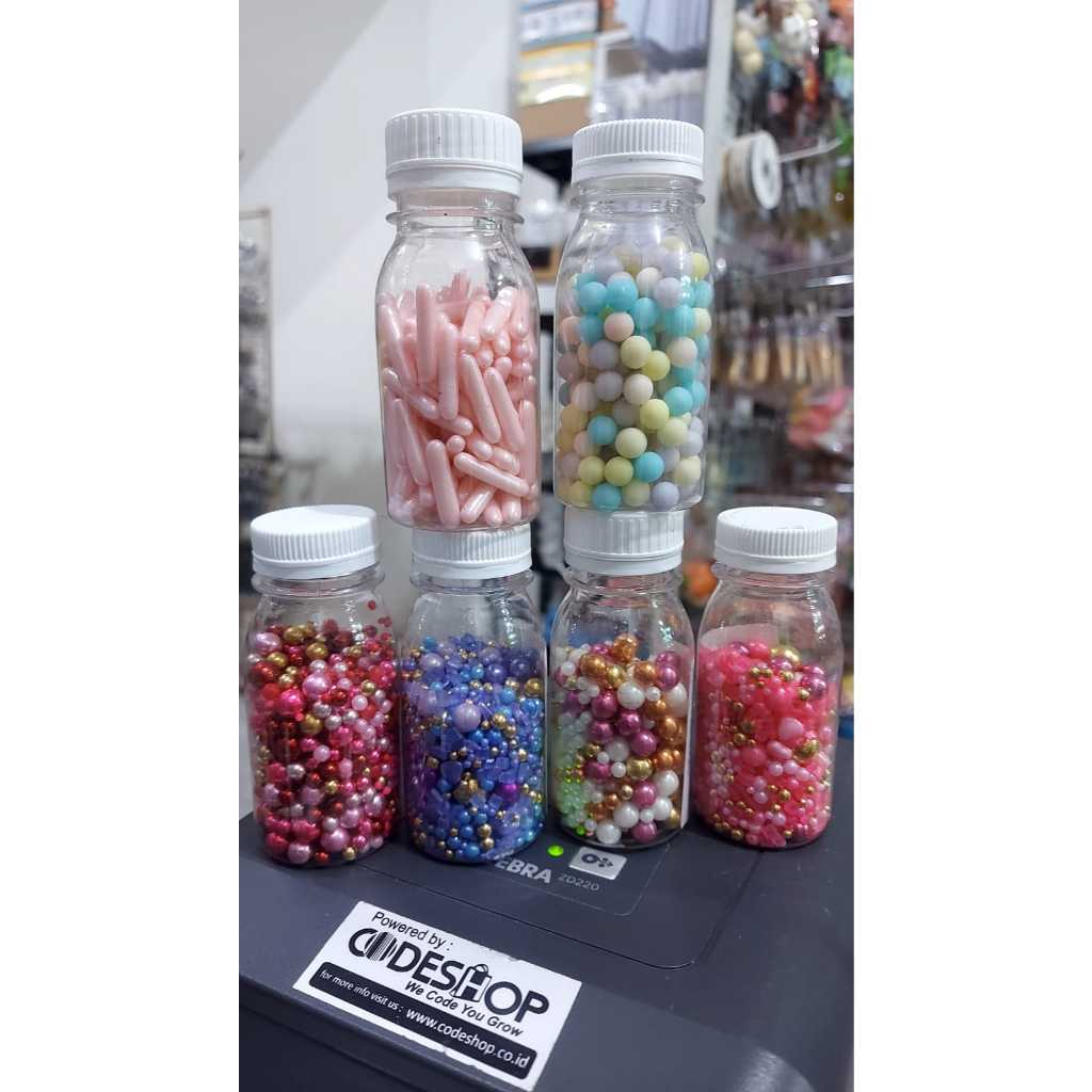 

SPRINKLE KUE 50 GR / MUTIARA WARNA WARNI