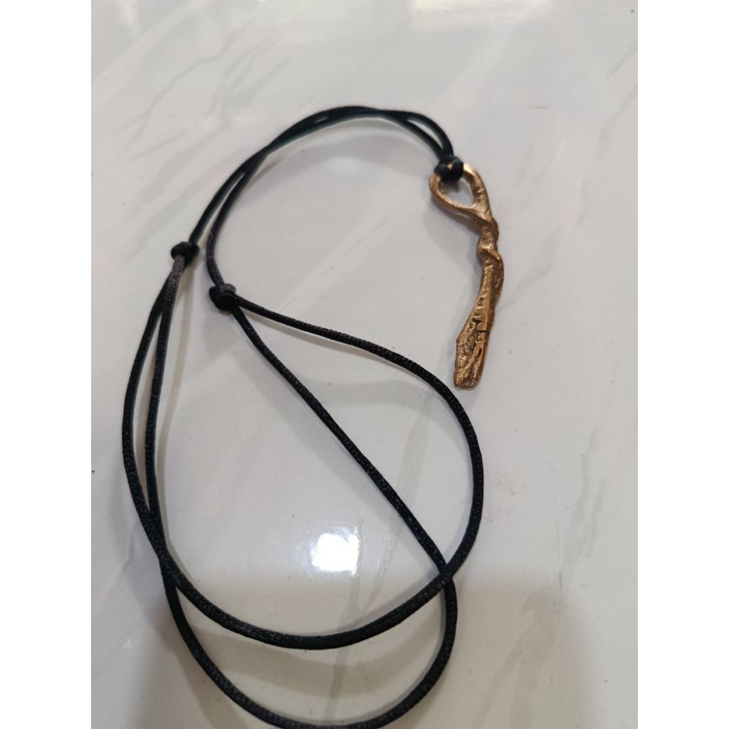 kalung pendant kuningan asli pecutnaga