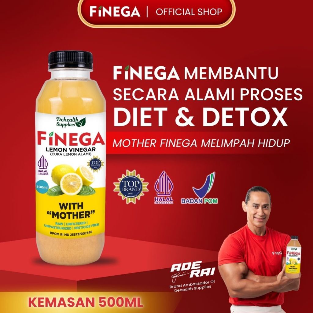 

Dehealth Supplies FINEGA CUKA LEMON 500ml Plastik