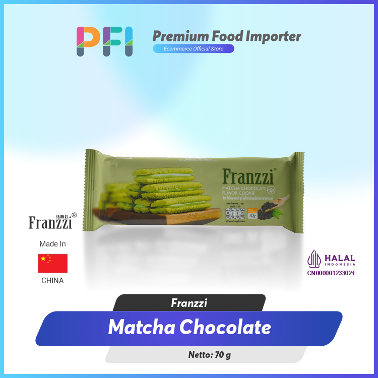 

Franzzi Matcha Chocolate Cookie 70gr