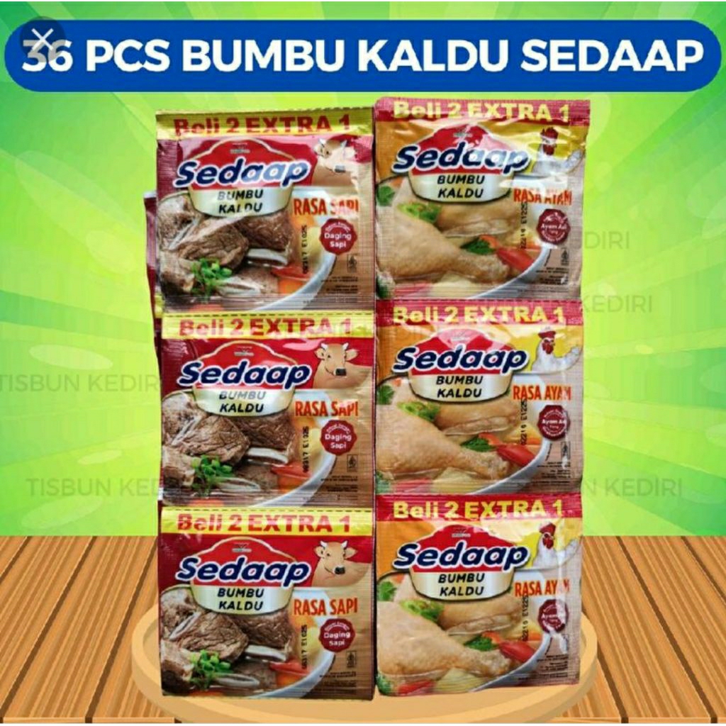 

bumbu kaldu sedap 36 sachet isi 9gr