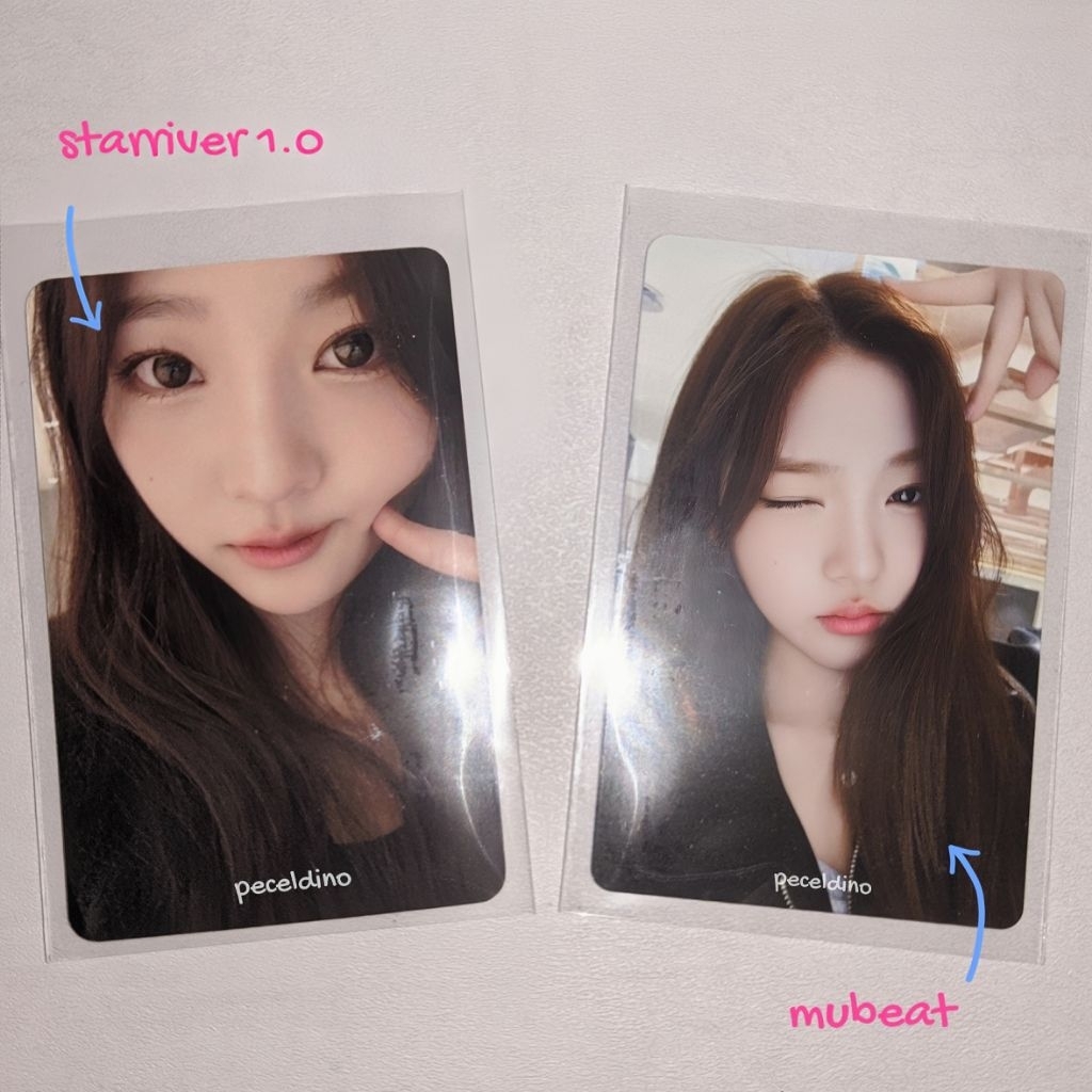 HEARTS2HEARTS STELLA MUBEAT & STARRIVER 1.0 OFFICIAL PHOTOCARD