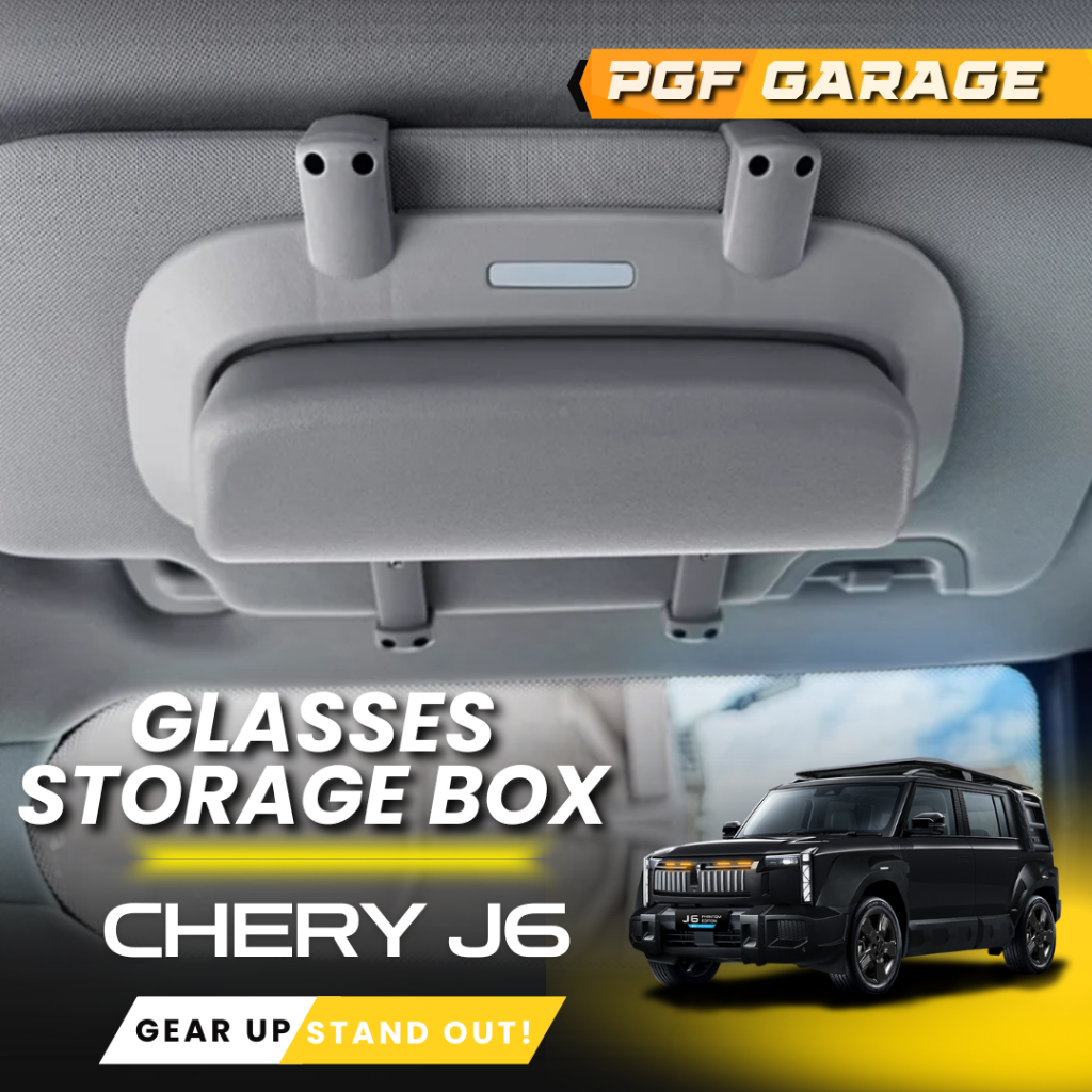 Chery J6 Glasses Storage Box / Glasses Storage Box Chery J6 / Kotak Peyimpanan Kacamata Mobil Chery 