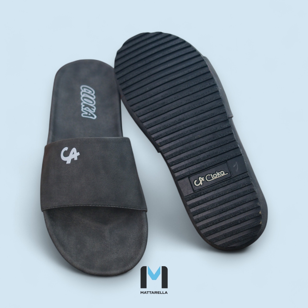 Sandal Pria Distro Ukuran 47 48 49 50 Jumbo Slippers (Big Size) - Cloka Gamma