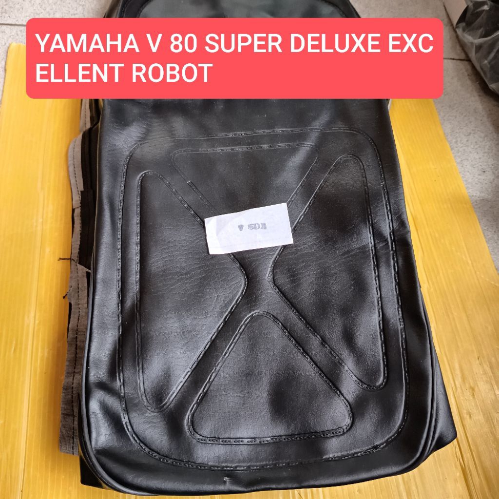 COVER  KULIT TUTUP JOK SADEL YAMAHA  V 80 V80  super deluxe excellent robot