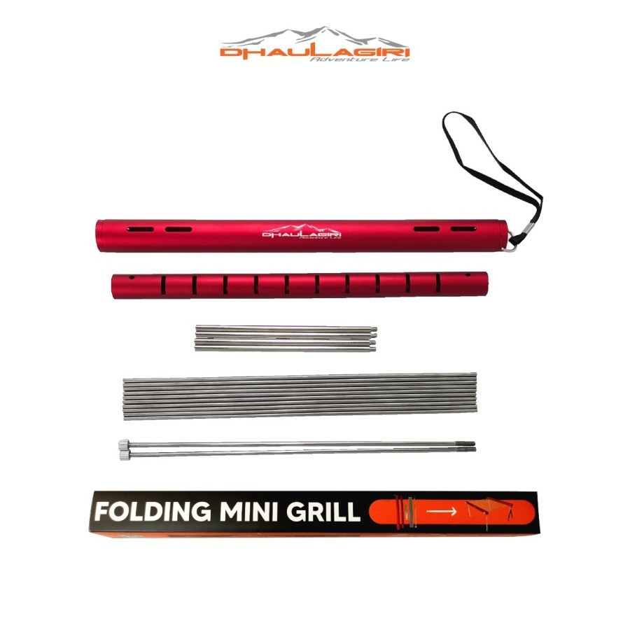 DHAULAGIRI FOLDING MINI BARBEQUE GRILL - MINI GRILL DH PANGGANG KECIL ULTRALIGHT