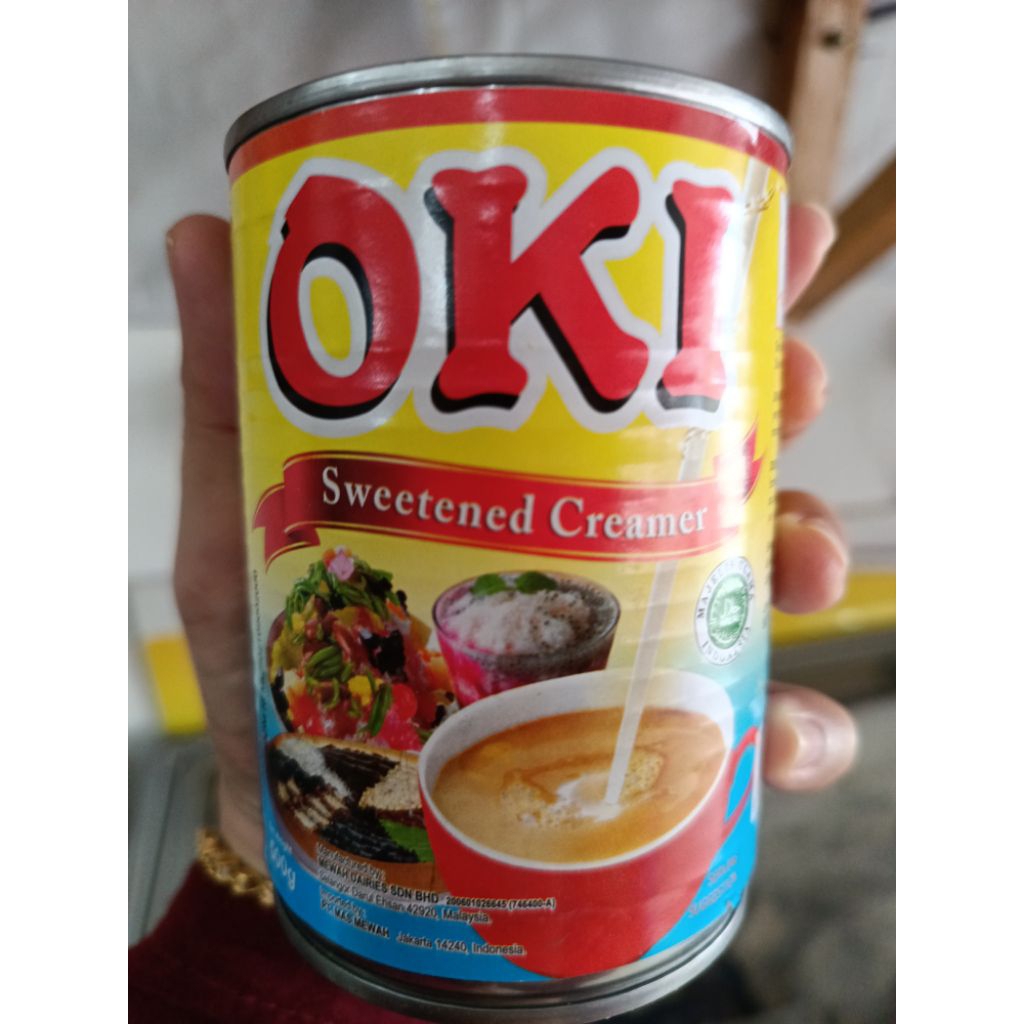 

OKI sweetened creamer 390gr