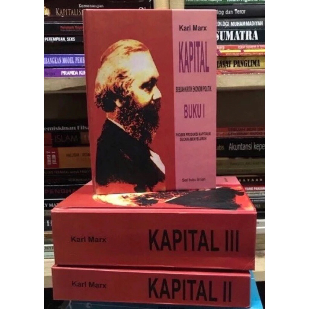 Paket Das Kapital Karl Marx jilid 123