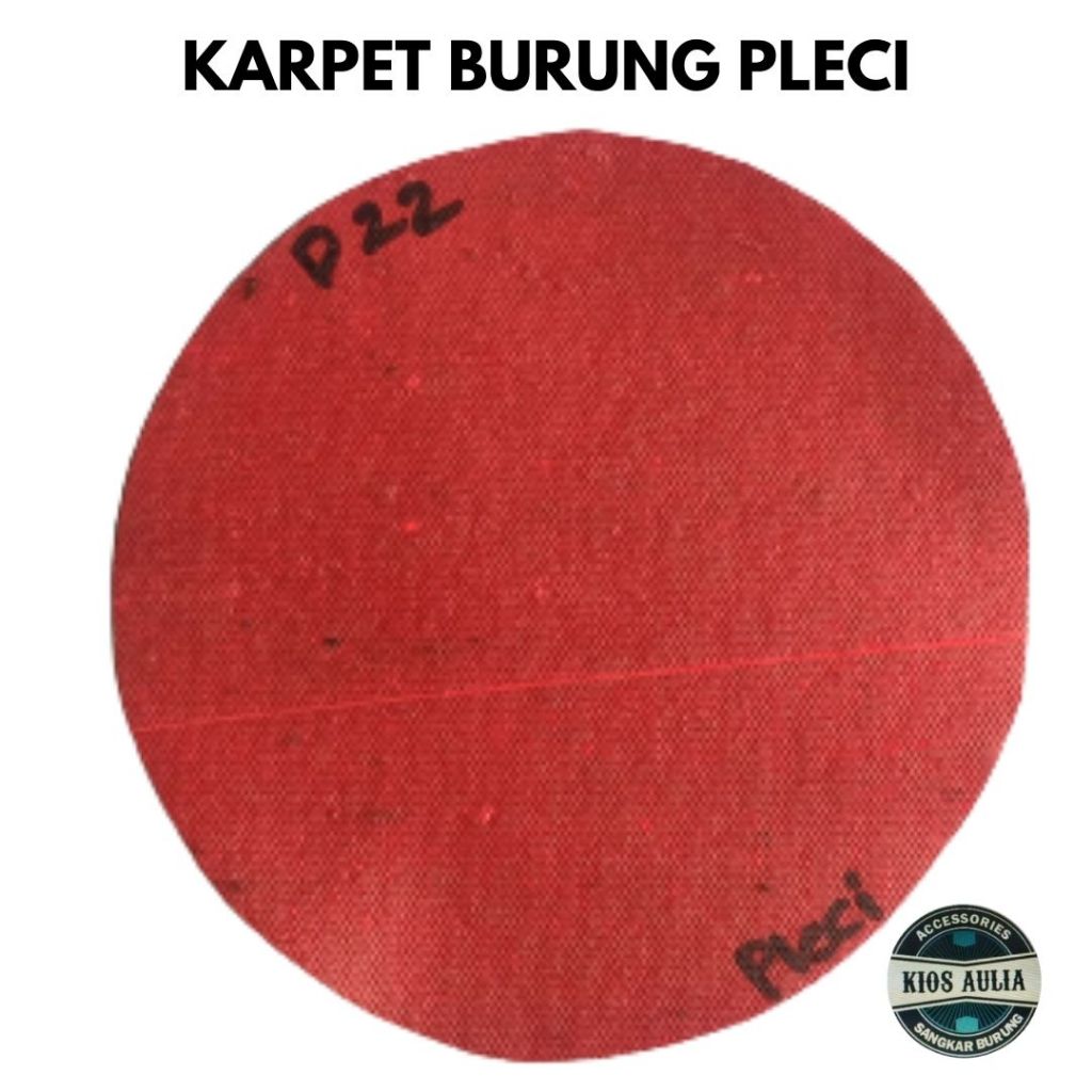 ECER KARPET SANGKAR ALAS KANDANG BURUNG PLECI HELOPET PCMI