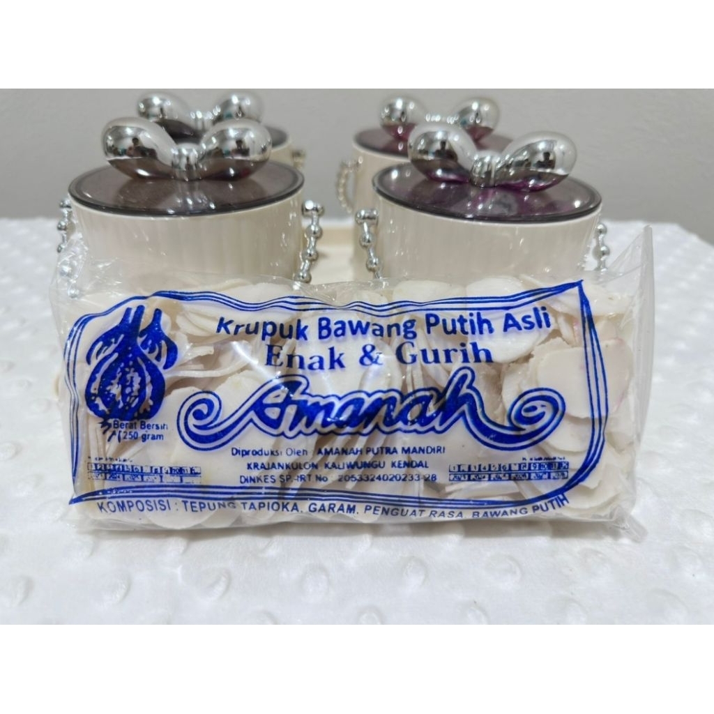 

Kerupuk Bawang Putih Asli Amanah Khas Kendal.