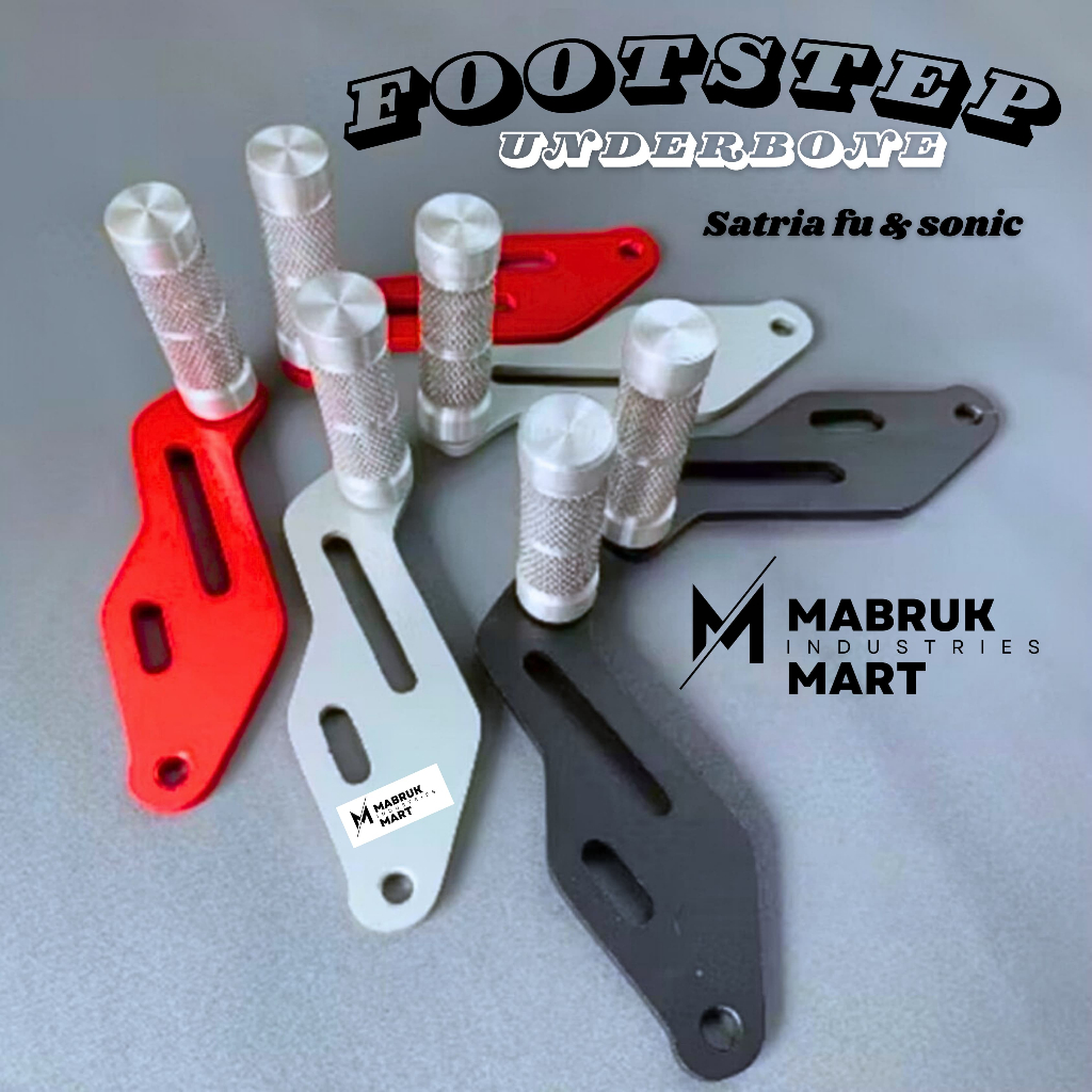 Footstep Step Belakang Satria Fu dan Sonic 150r Step Underbone Satria Fu dan Sonic Footstep Underbon