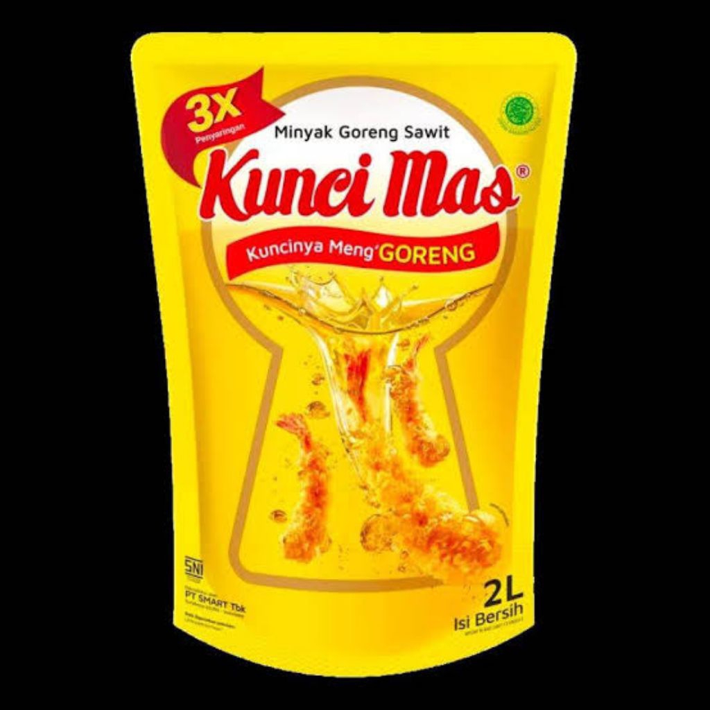 

minyak goreng KUNCI MAS 2 liter