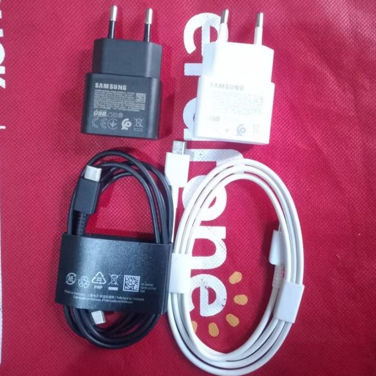 Charger Samsung Galaxy M14 M23 M33 M51 M52s  M53  M62 Copotan Original 25 Watt