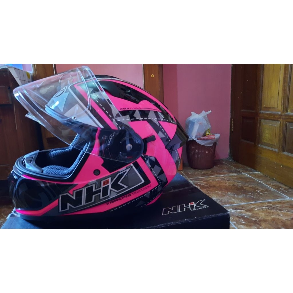 HELM NHK FULLFACE PINK