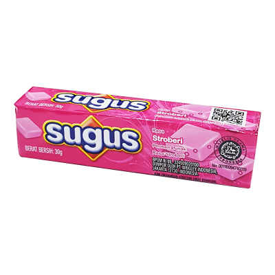 

[oddsolshop] pekanbaru/Sugus Permen Lunak Stroberi 30GR Strawberry Soft Candy Pink