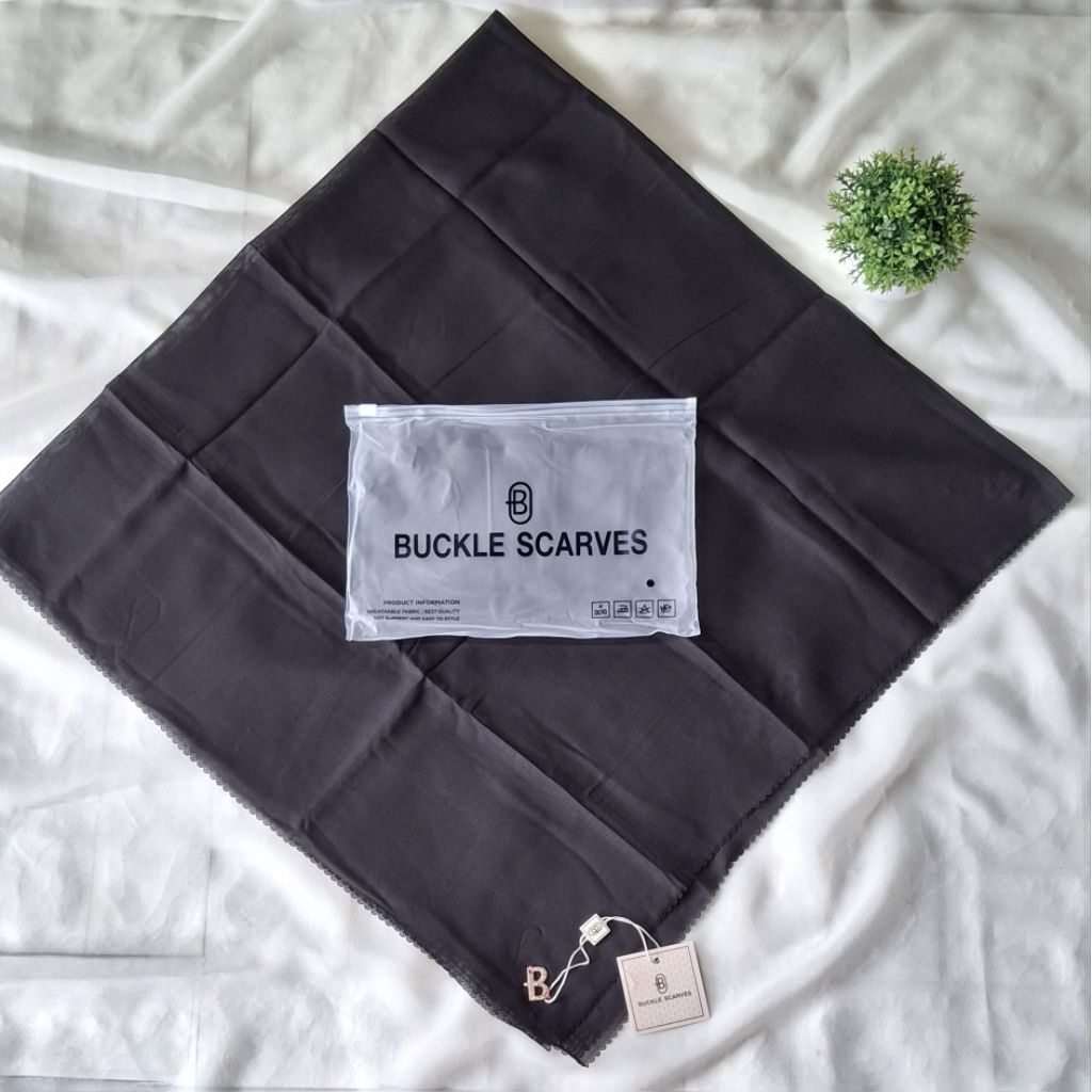 JILBAB SEGI EMPAT POLOS BUCKLE POLOS MURAH teracota,hitam