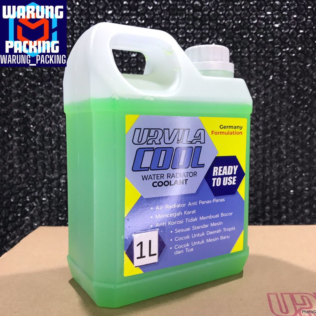 AIR RADIATOR COOLANT HIJAU URVILA COOLANT
