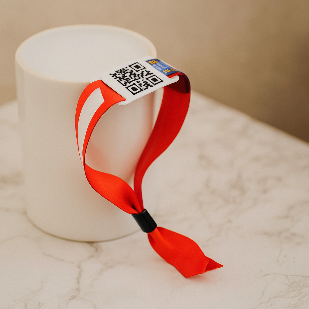 

Gelang Lanyard Event Custom 2cm | Wristband Lanyard Lock | Tiket Konser Lanyard Custom
