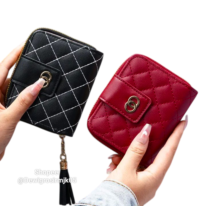 Dompet kecil wanita dompet koin wanita dompet lipat wanita dompet tipis wanita
